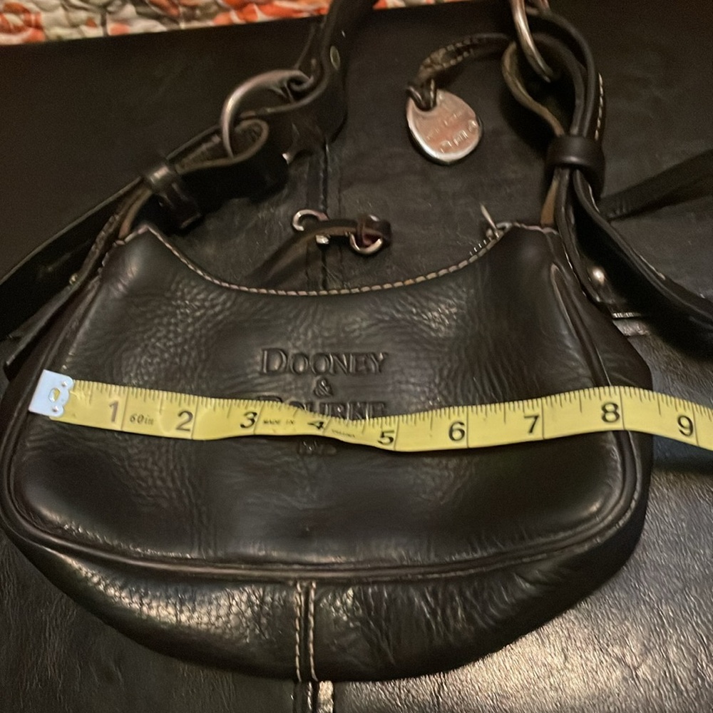 Dooney & Bourke Black Leather Women's Bag - Picture 6 of 7